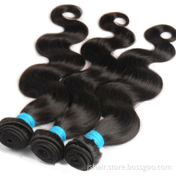 JS Peruvian virgin hair,unprocessed 5a 100% human virgin peruvian hair weaving
